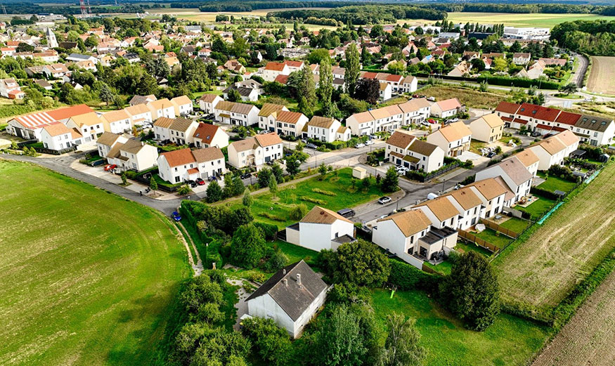 Vue aérienne, Septembre 2024 ©Myphotoagency