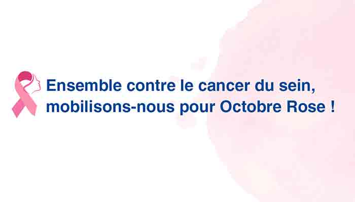 Campagne Octobre Rose contre le cancer du sein